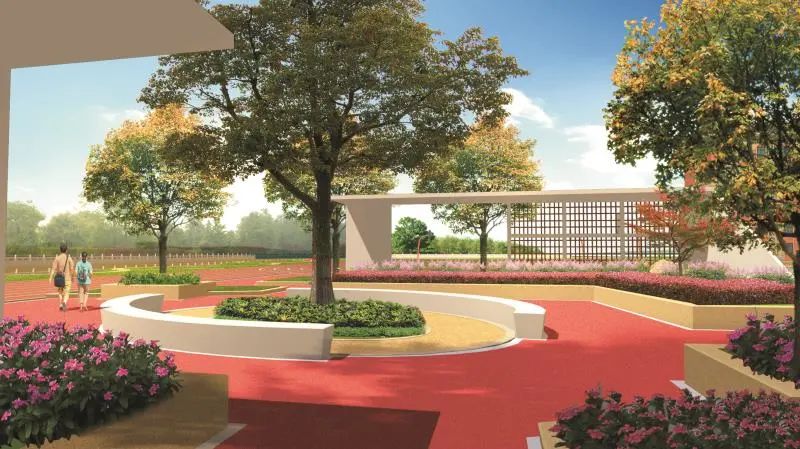 南阳市第五完全学校校园